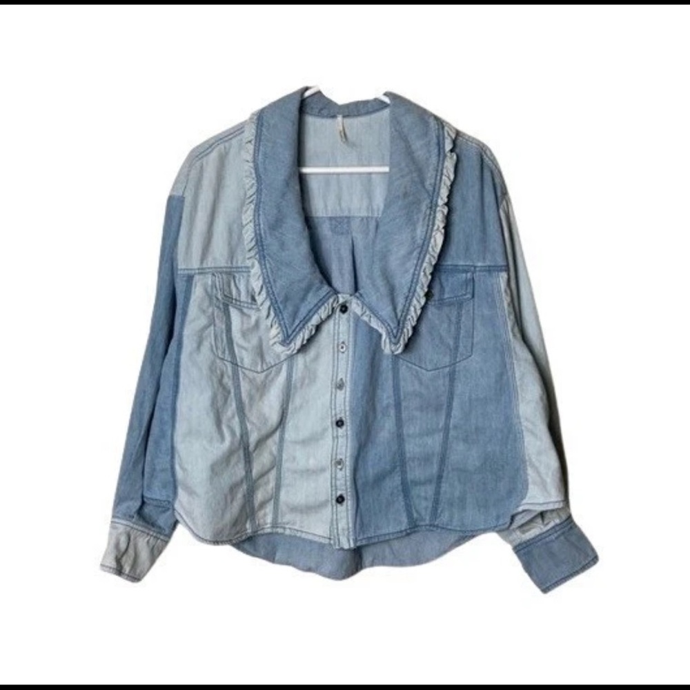 Free People Daisy Cotton Color Block - NWT
